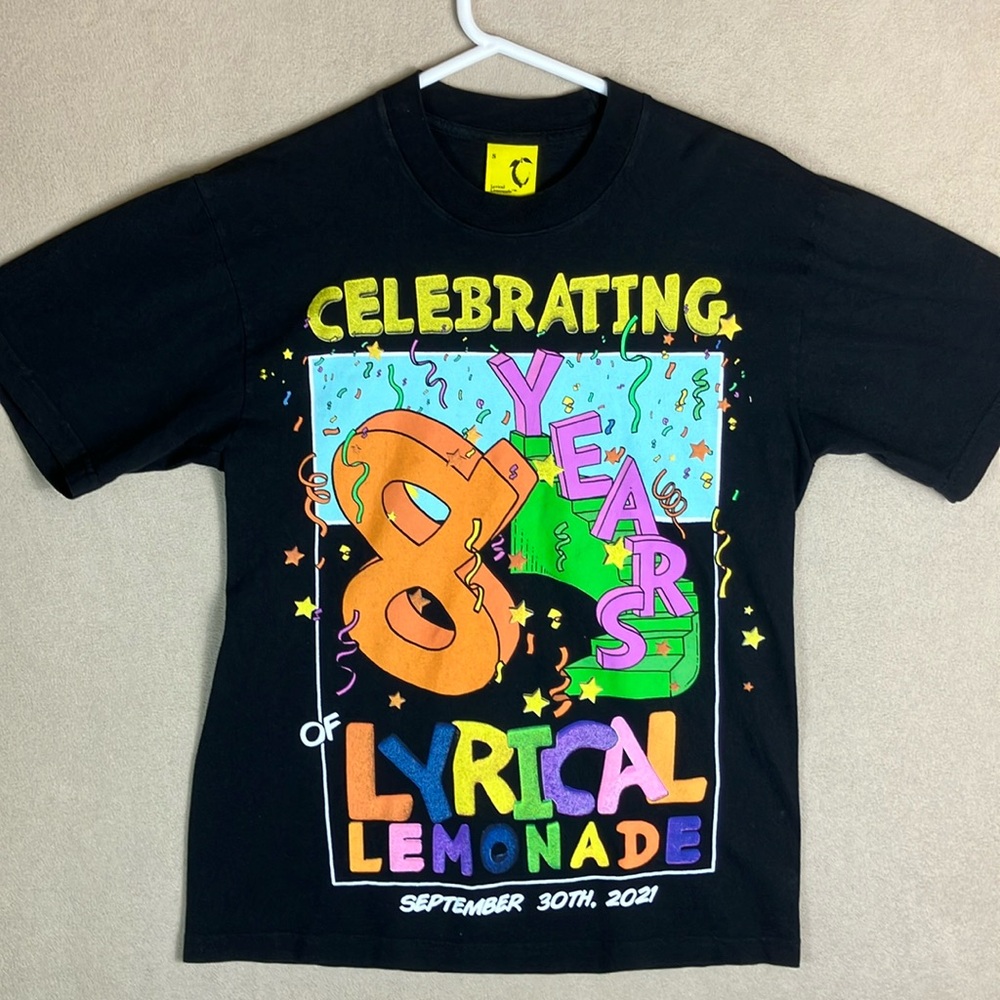 Lyrical‎ Lemonade 8th Year Anniversary Celebration Graphic Short Sleeve Men’s S